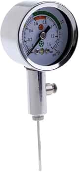 ボール圧力測定器　ゲージ Amazon | ボール専用 空気圧計 ボール 圧力ゲージ 0-1.4 bar / 0-20